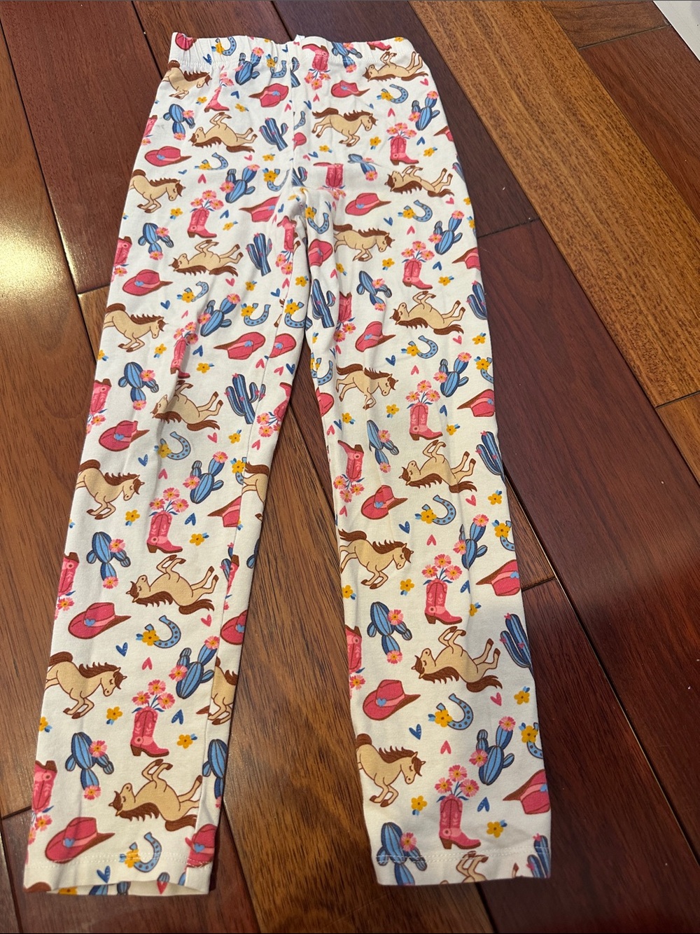 Girls western leggings